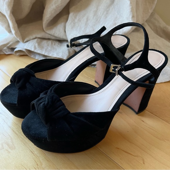 SOLD SCHUTZ Thalyta Suede Sandals - Picture 7 of 15